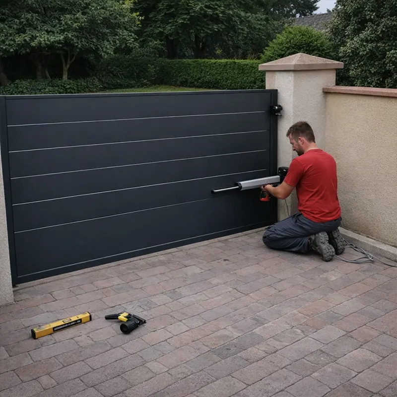 Egyszárnyú kapunyitó motor beszerelés