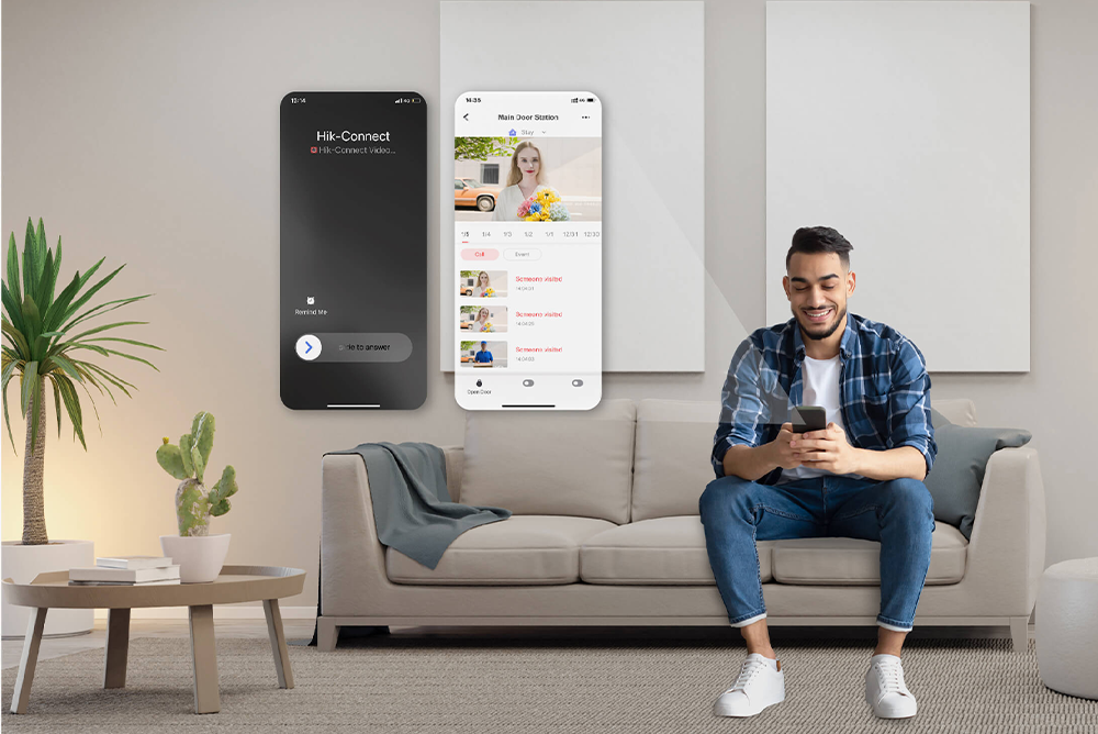 Hikvision kaputelefon szerelés