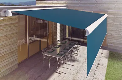 Motoros napellenző szerelés